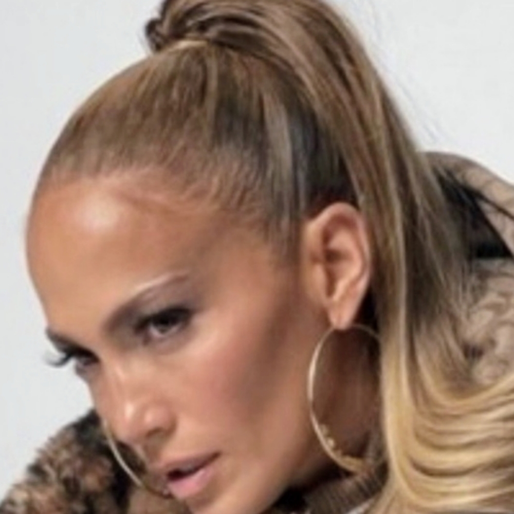 COACH X JENNIFER LOPEZ 3" Hoop Earrings